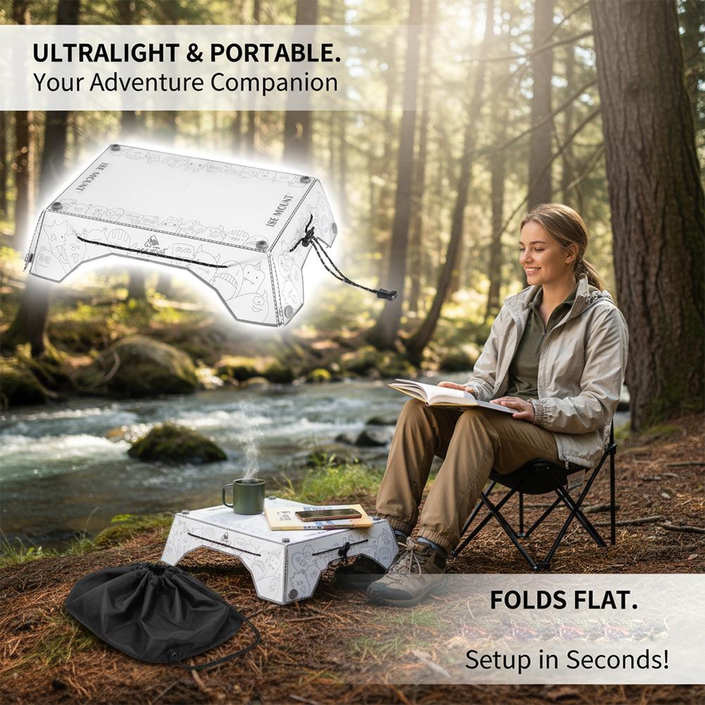 Folding Camping Table Ultralig - Foldable Backpack Small review and price