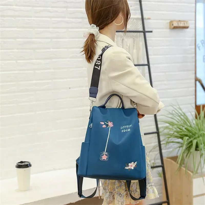 Waterproof Oxford Embroidery W - Travel Backpack Anti Theft review and price